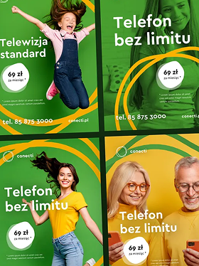Branding firmy telekomunikacyjnej