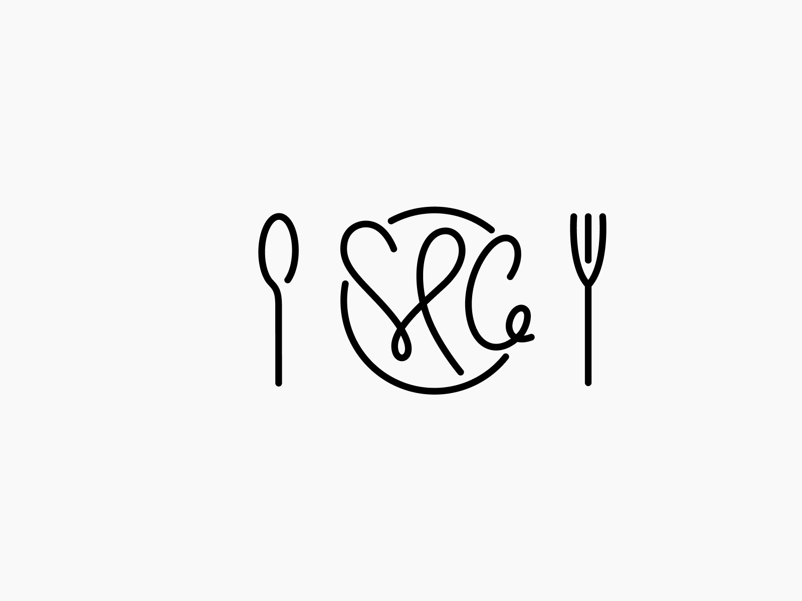 Projekt logo dla firmy gastronomicznej.