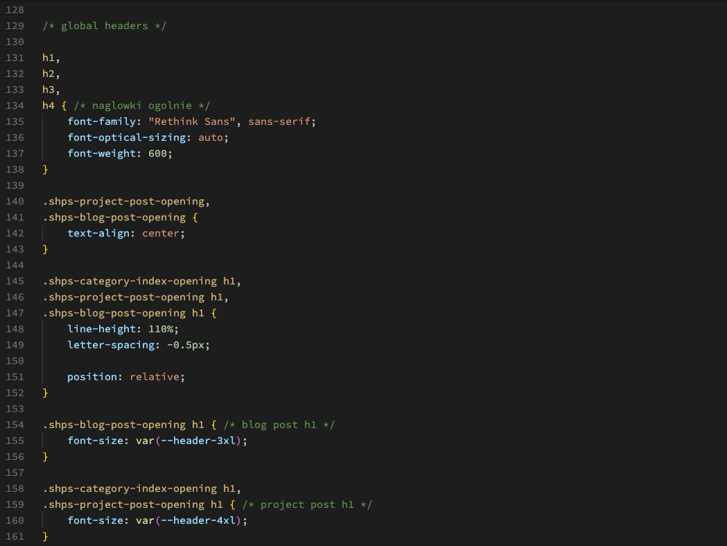 Audyt strony internetowej (kod CSS)