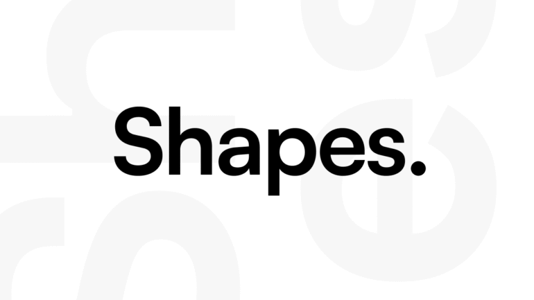 Logotyp Shapes.