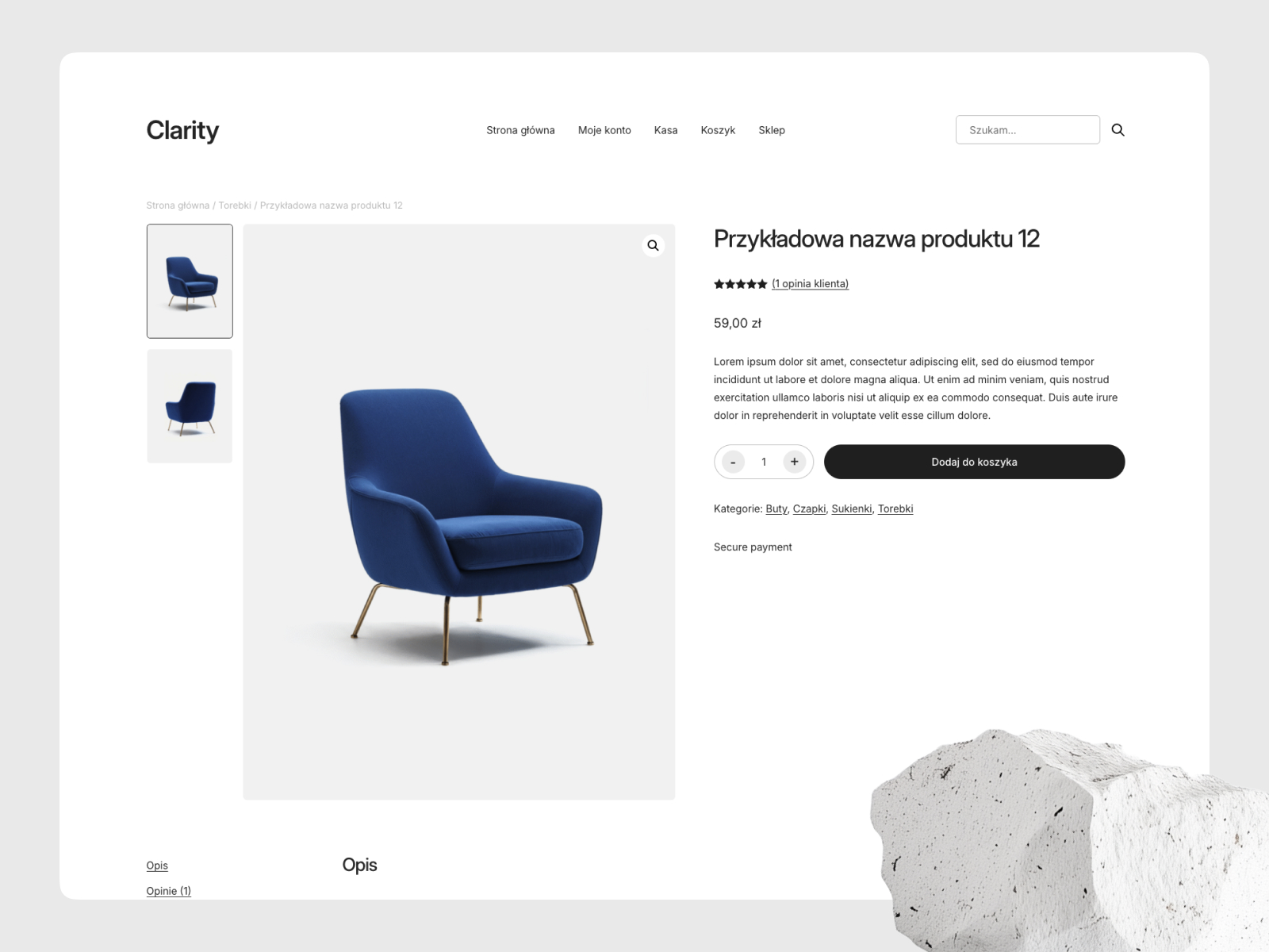 Sklep internetowy na WooCommerce