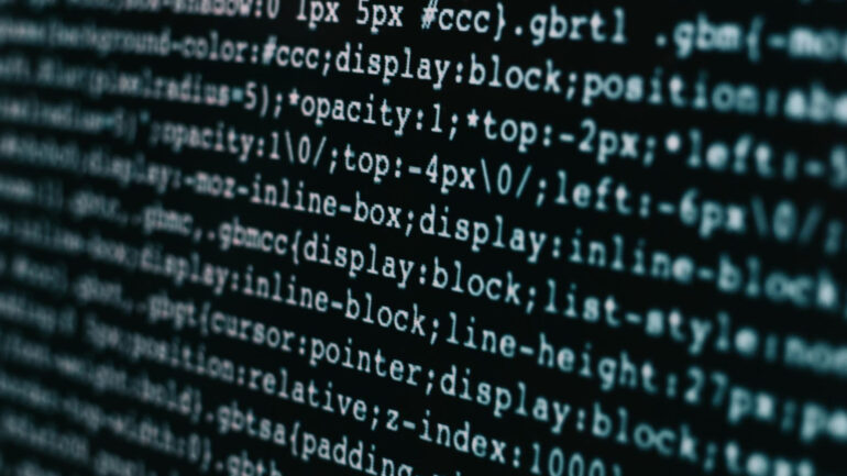 Zminifikowany kod CSS.