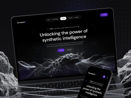 Strona internetowa i logo dla firmy badawczo-technologicznej